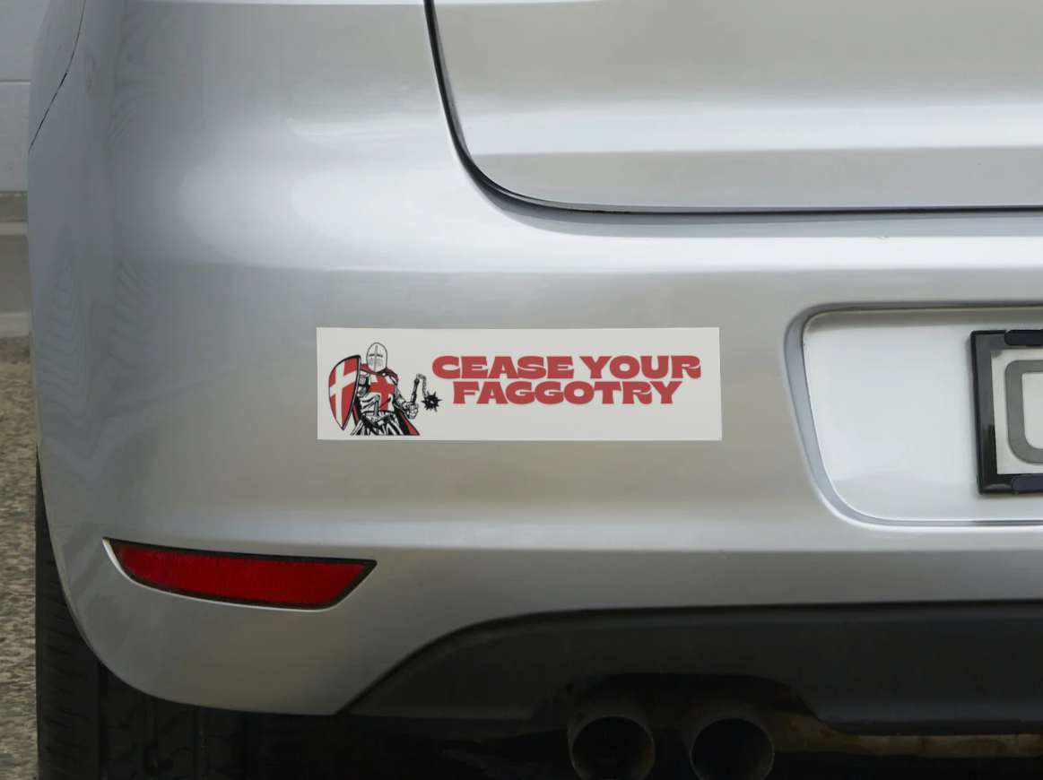 CYK Knight Bumper Sticker