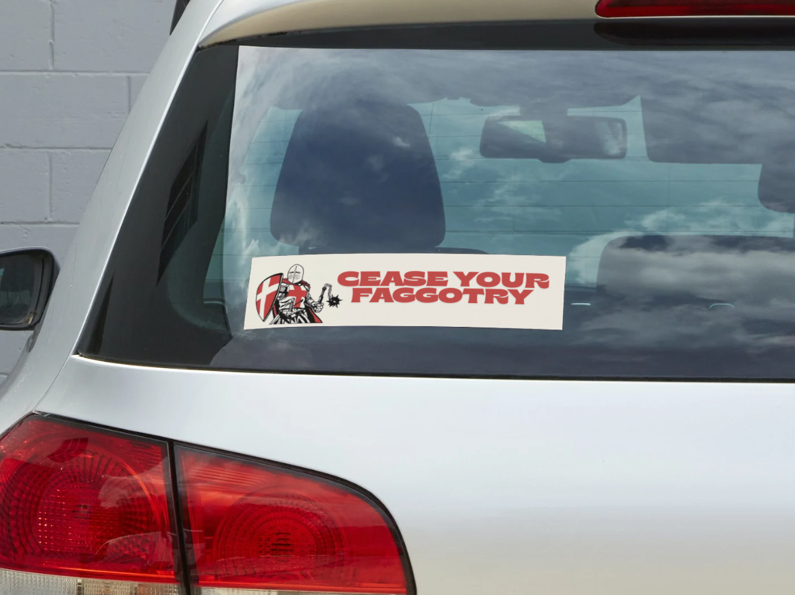 CYK Knight Bumper Sticker