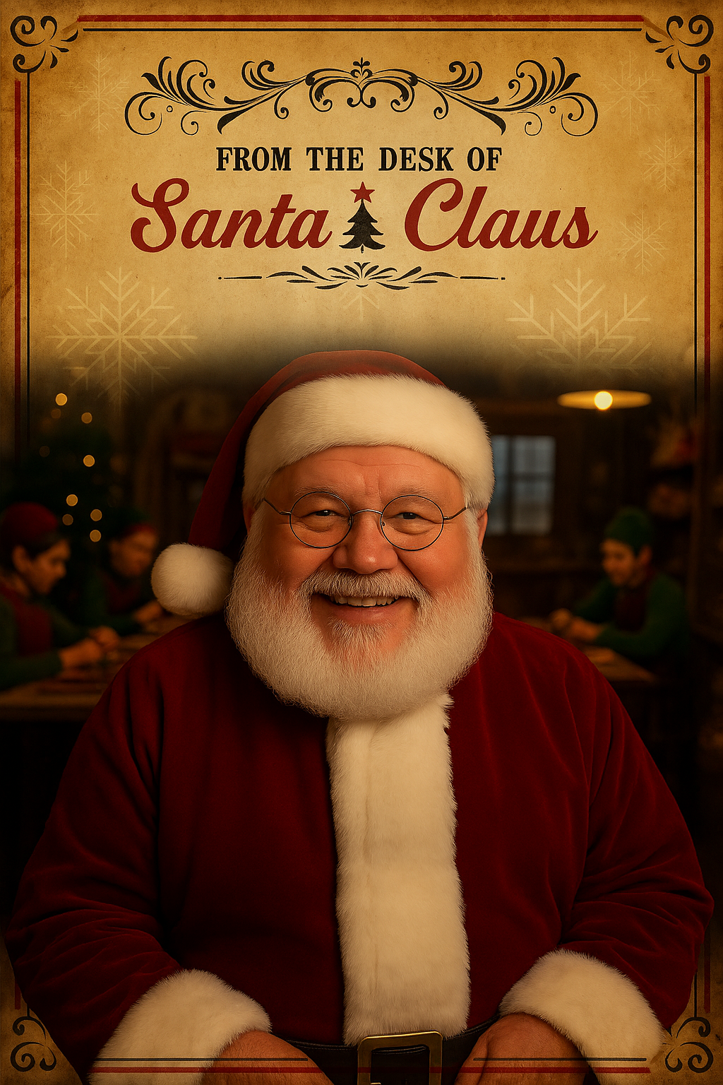 Combo Chat with Santa and a Personalized Letter!