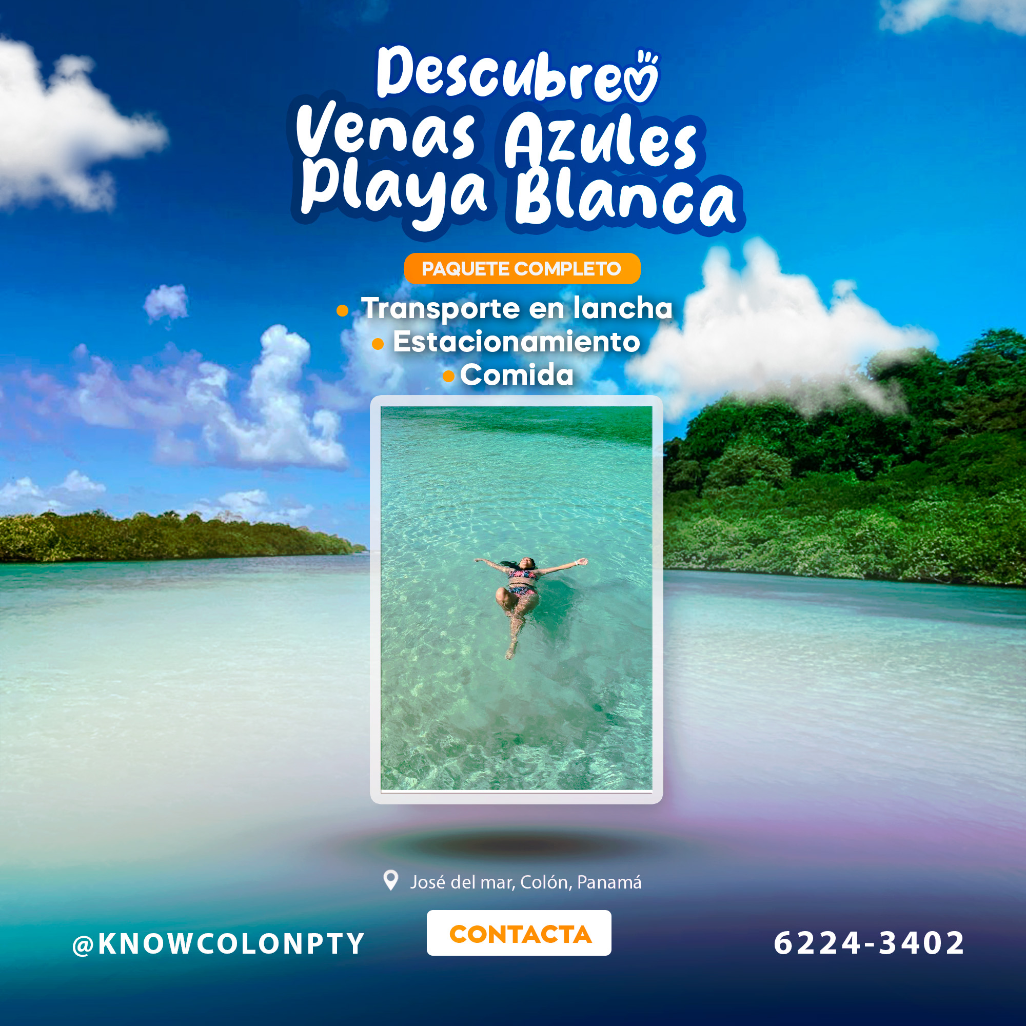 Venas Azules - Playa Blanca