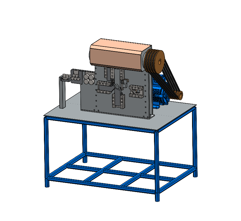 Mechanical Belt-Driven Machine