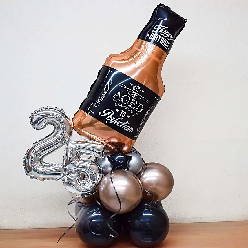 25th Birthday Special Balloon Bouquet