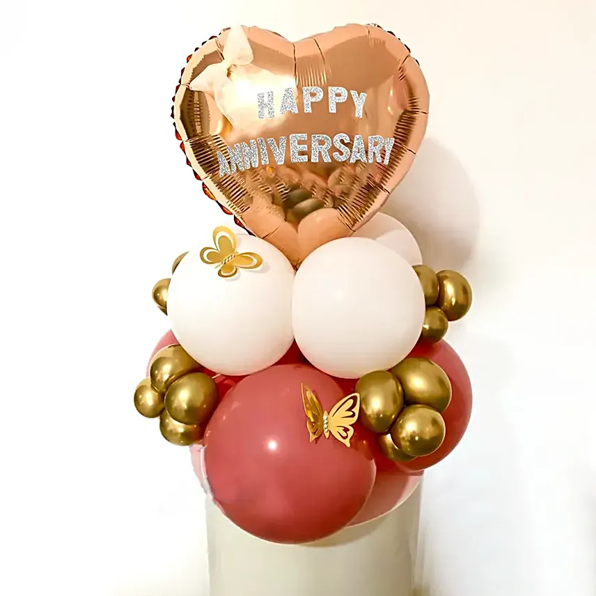 Happy Anniversary Balloon Bouquet
