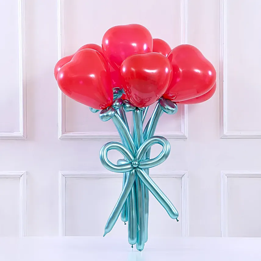 Love in Bloom Balloon Arrangement