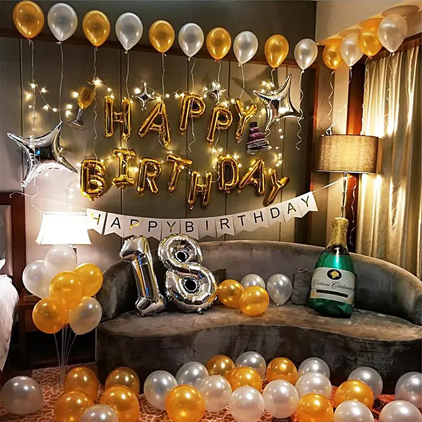 Birthday Party Balloon Decoration Set