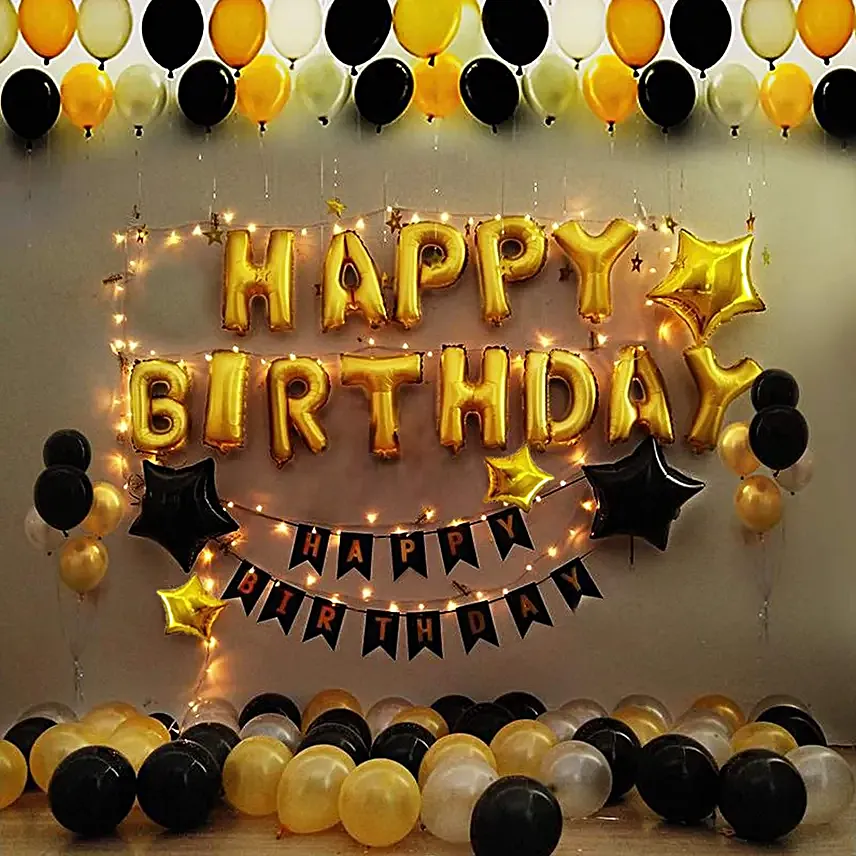Happy Birthday Balloon Decoration Set