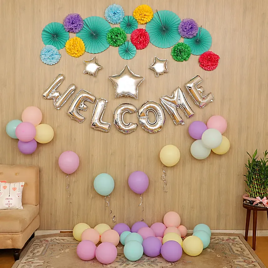 Welcome Balloon Decoration Kit