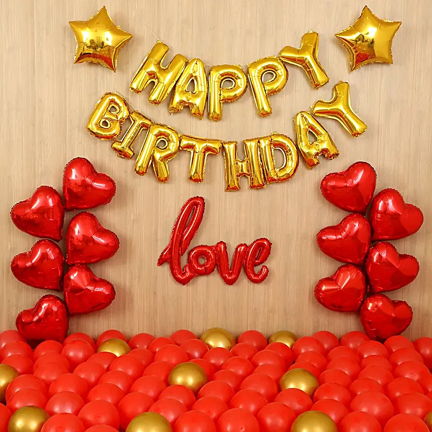 Birthday Balloon Decoration Set