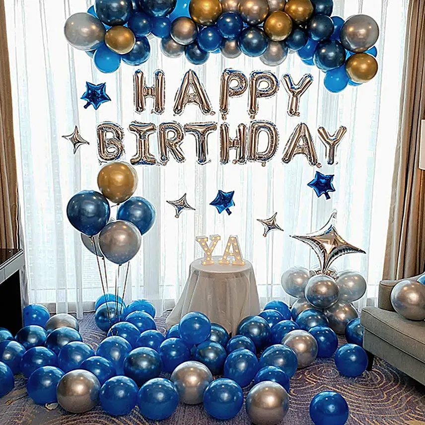 Birthday Balloon Decoration Set