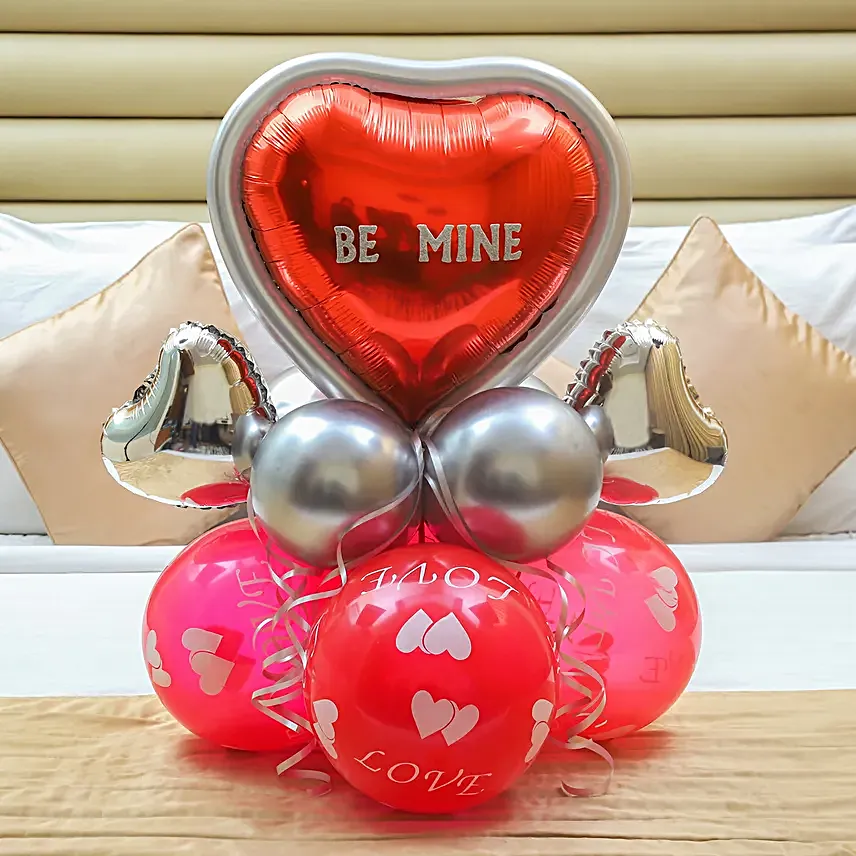 Be Mine Balloon Arrangement