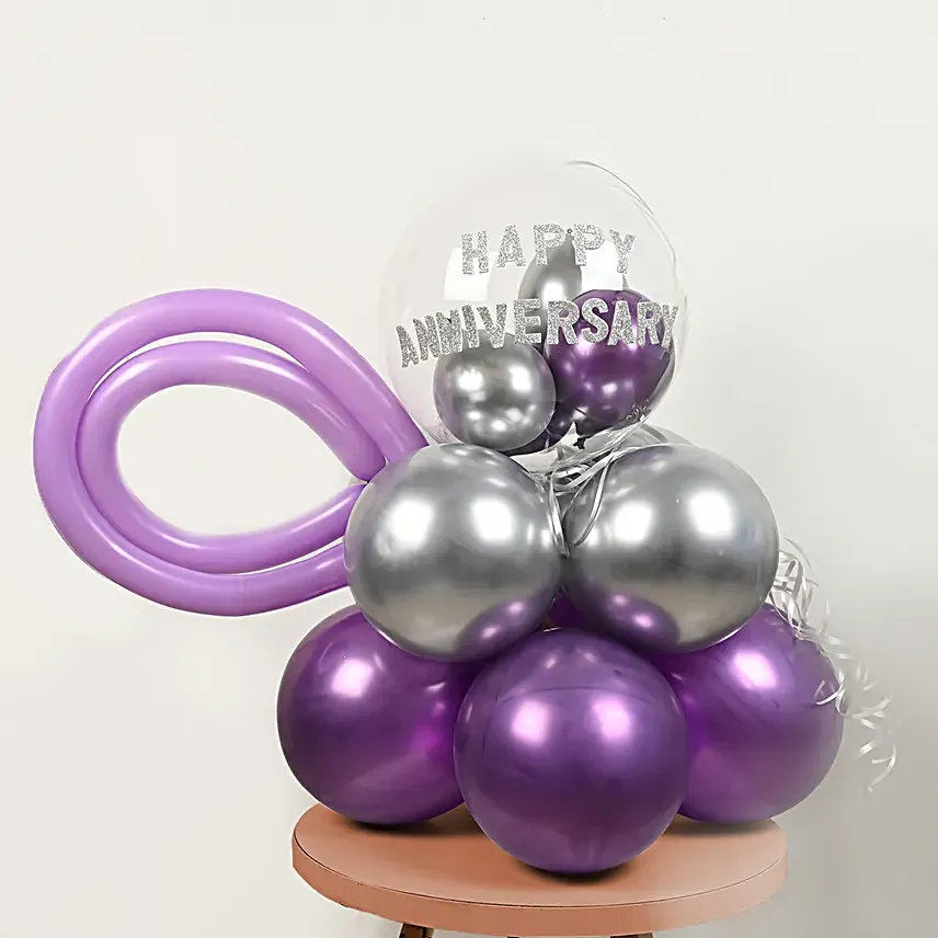 Anniversary Special Bobo Balloon Bouquet