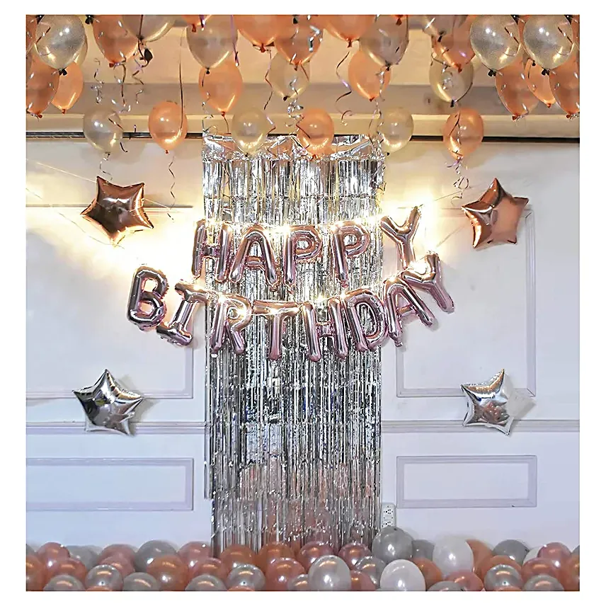 Happy Birthday Balloon Decoration Set