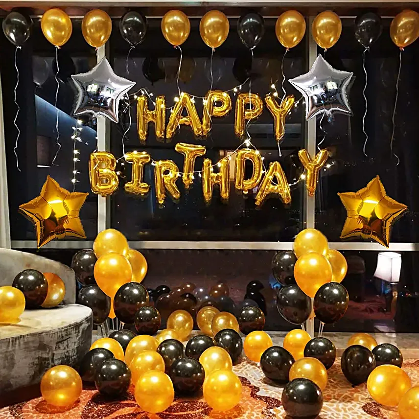 Birthday Balloon Decoration Set
