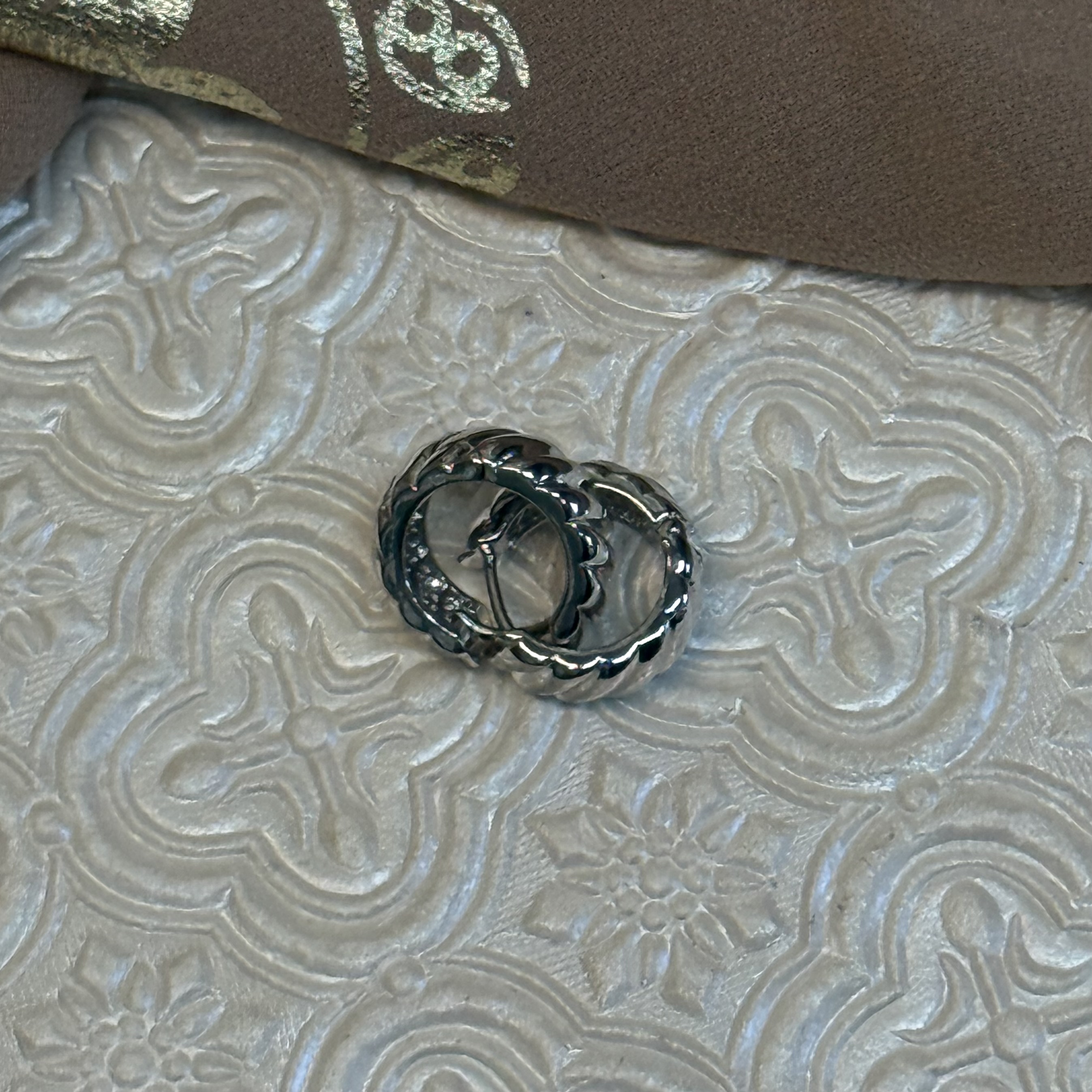 S925 hoop earrings