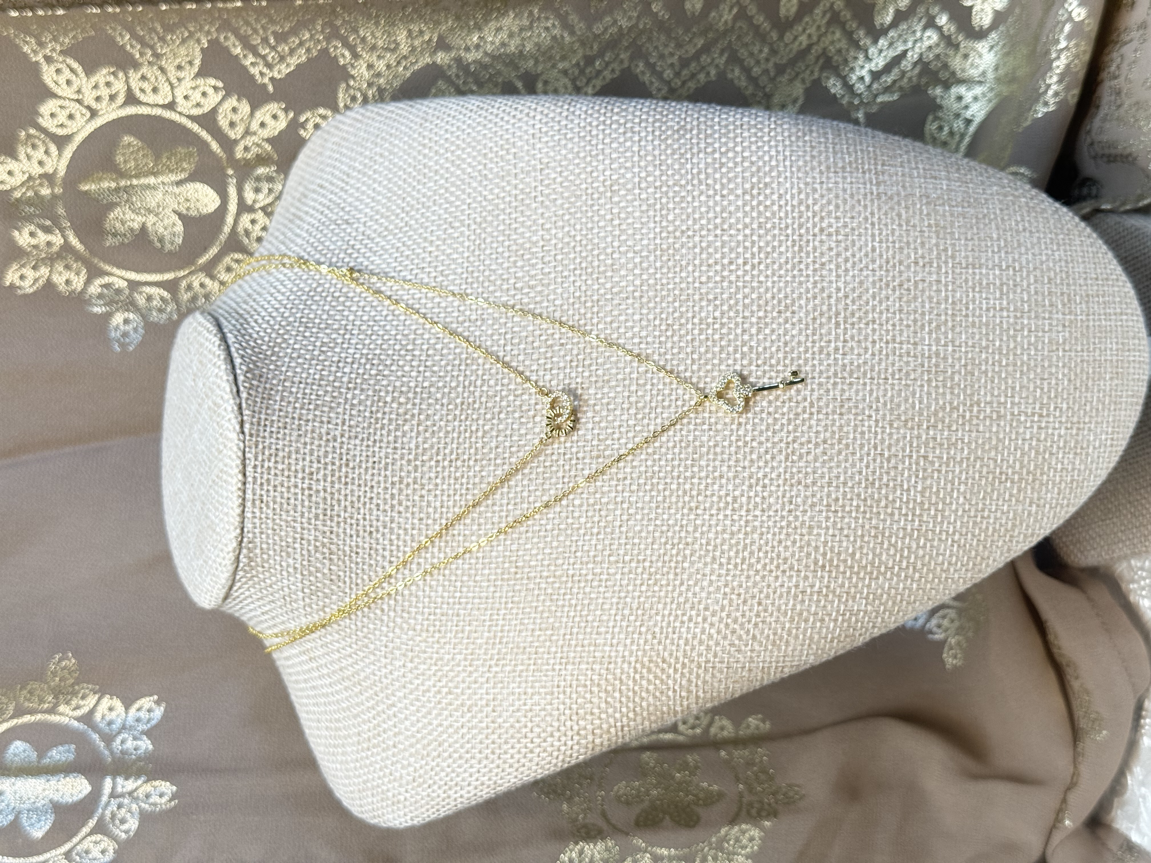 Forever necklace, key necklace