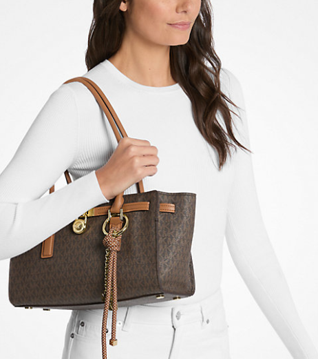 Michael Kors Signature Satchel Bag