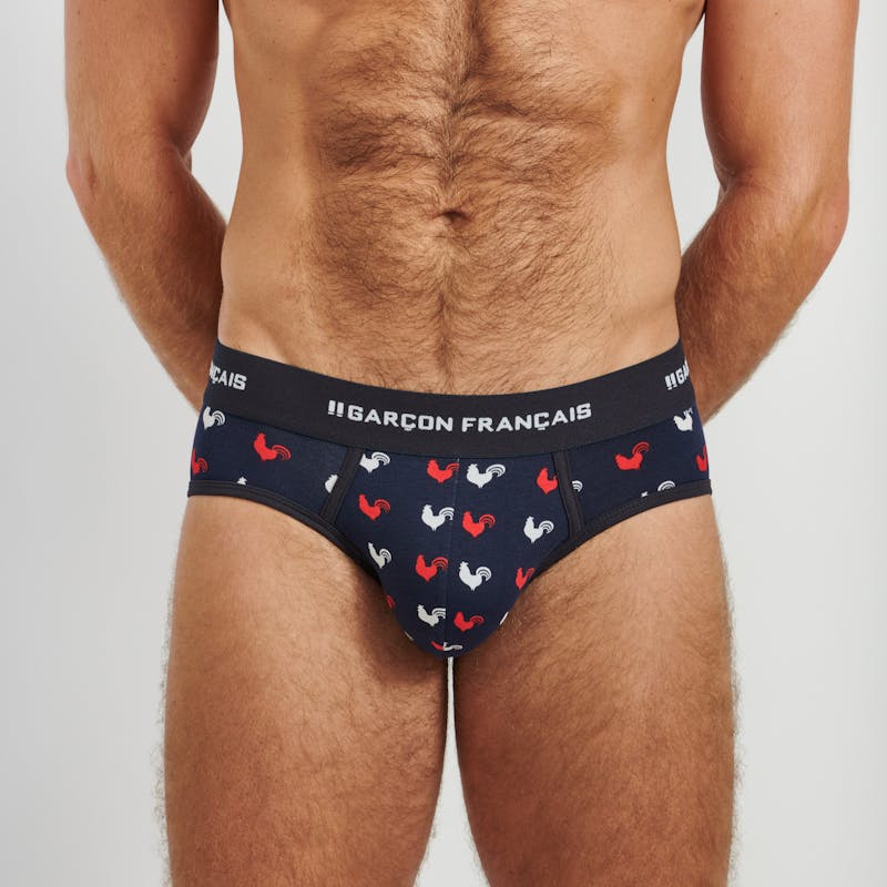 Sous vêtement Homme - Coqs Tricolore - Made in France