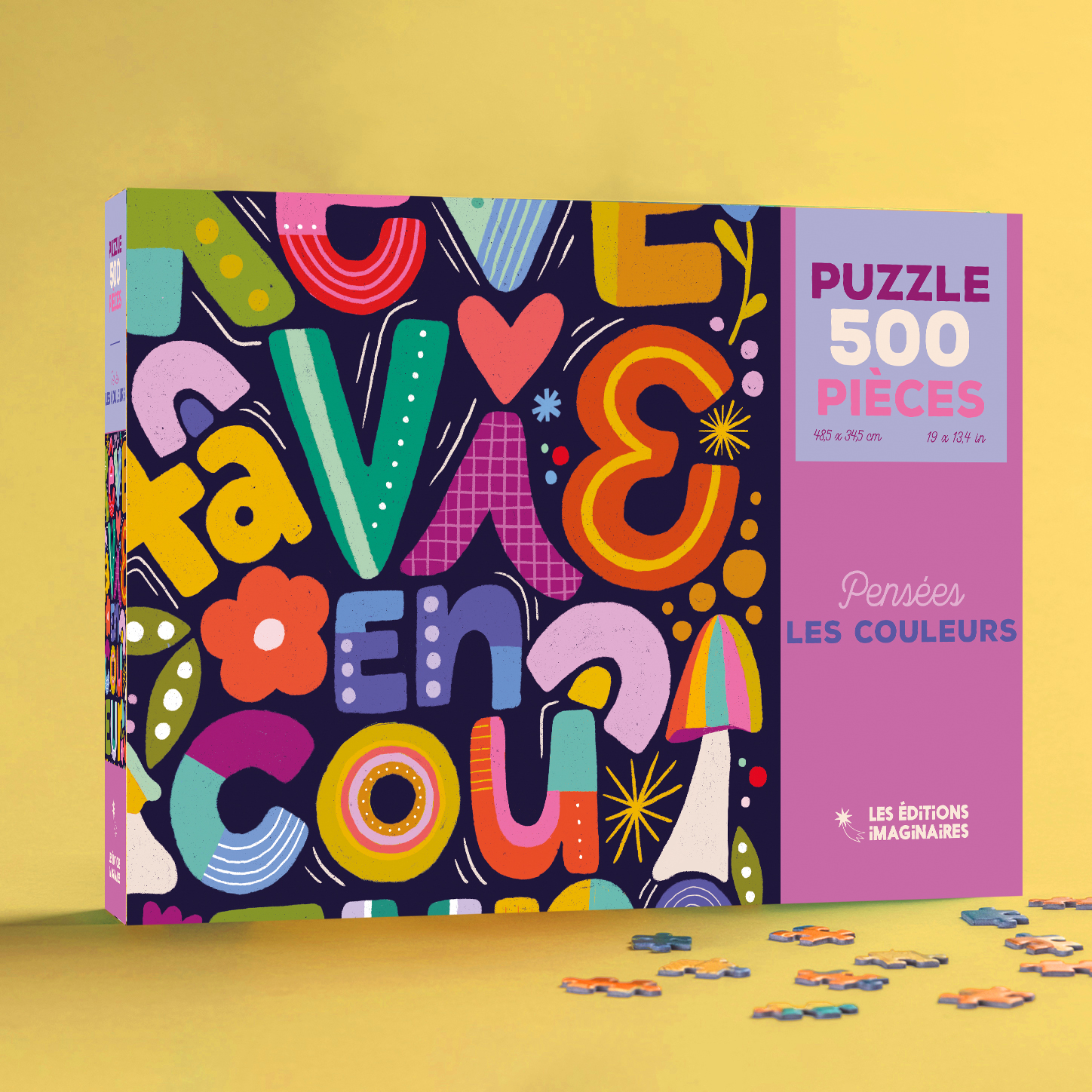 Puzzle - Les couleurs – 500 pièces