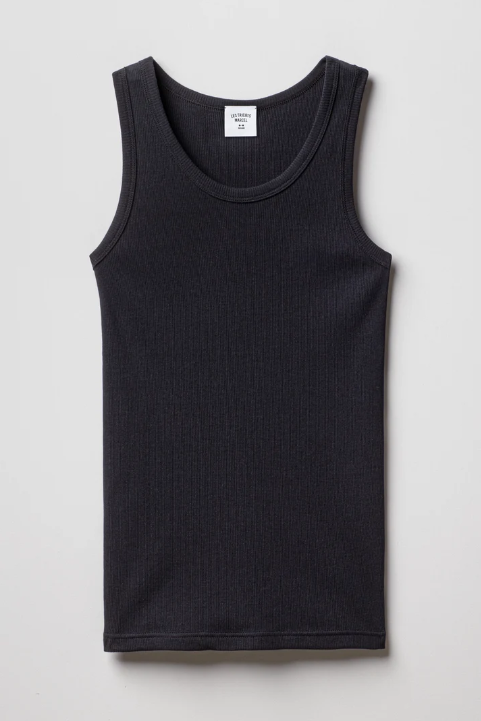 Débardeur Tricot Marcel Blanc - Made in France