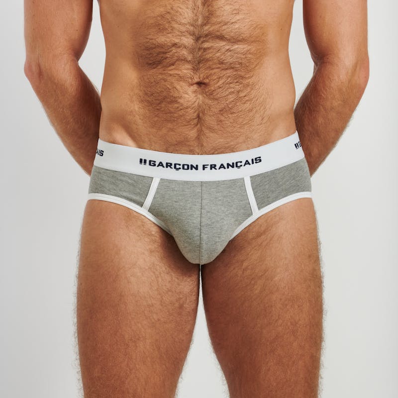 Sous vêtement Homme - Gris - Made in France