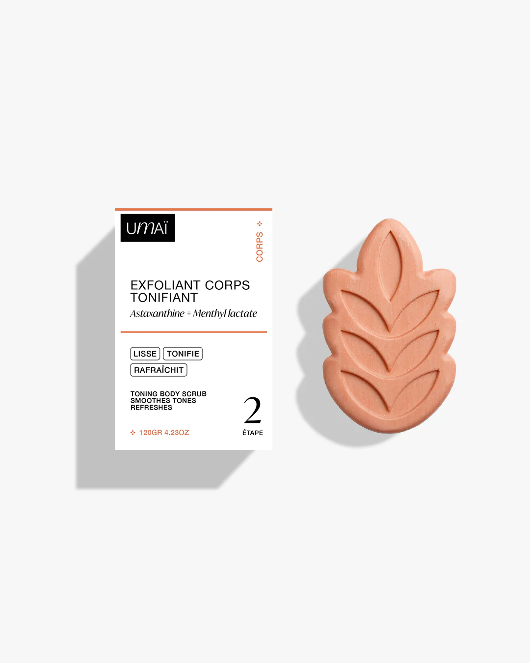 Exfoliant corps tonifiant - Made in France