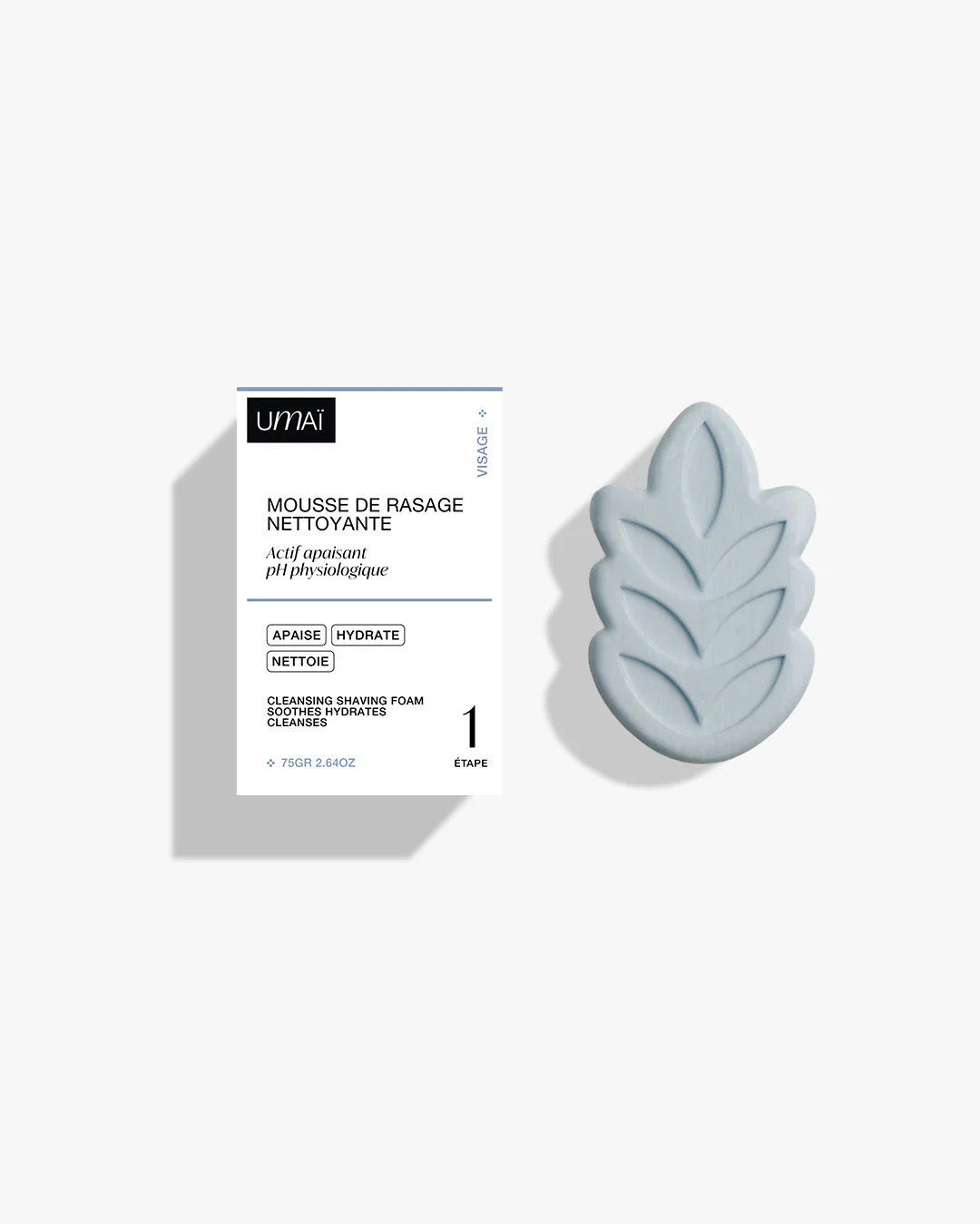 Mousse de rasage nettoyante - Made in France