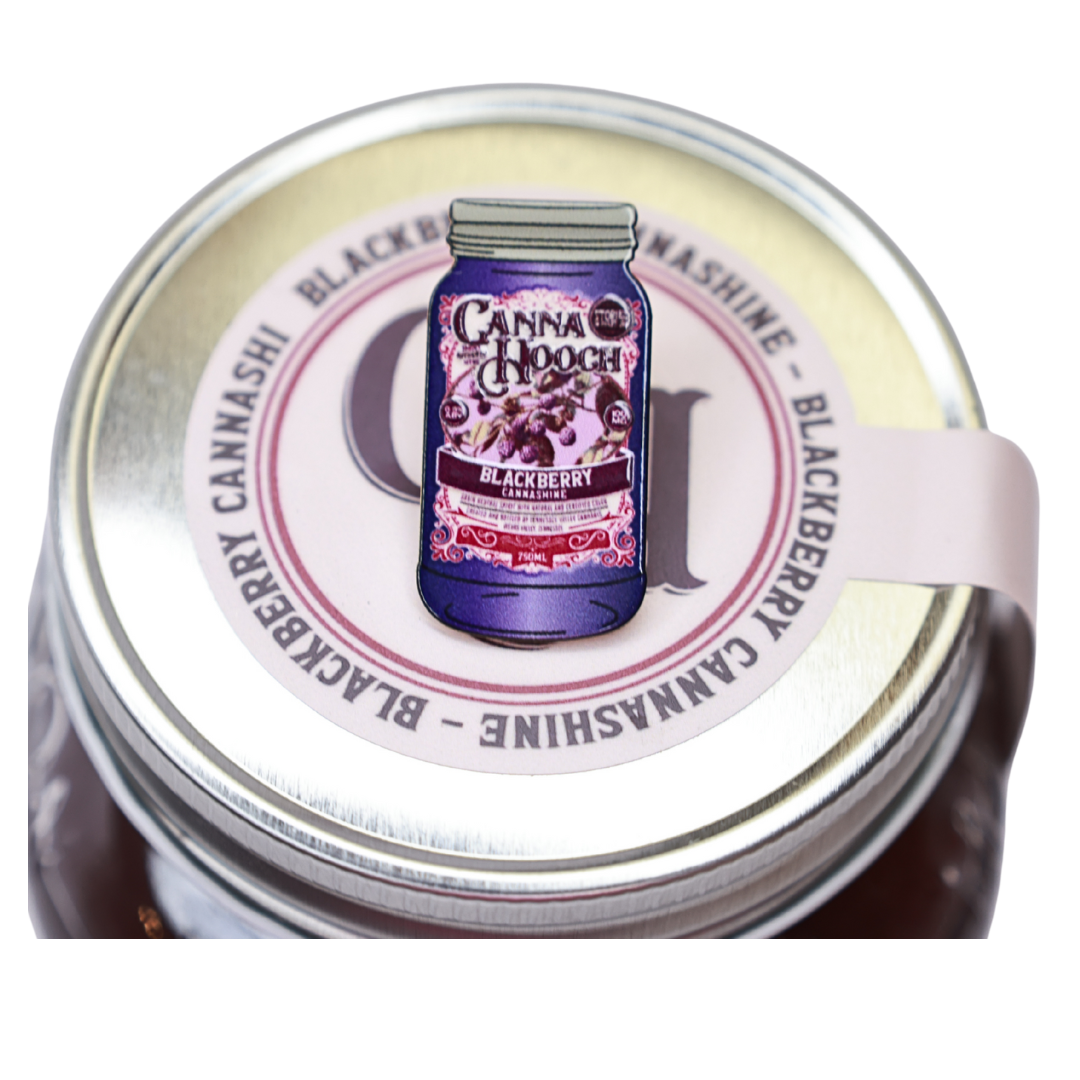 Blackberry Jar Pin