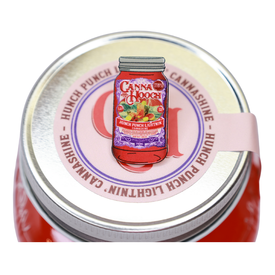 Hunch Punch Lightnin' Jar Pin
