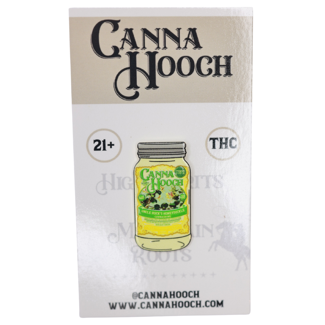 Uncle Huck's Honeysuckle Jar Pin