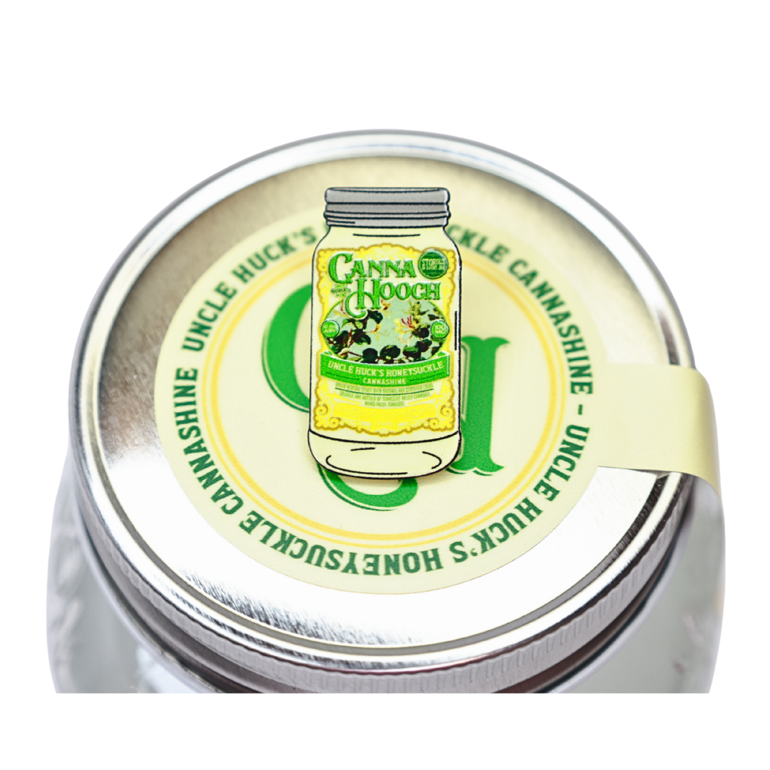 Uncle Huck's Honeysuckle Jar Pin