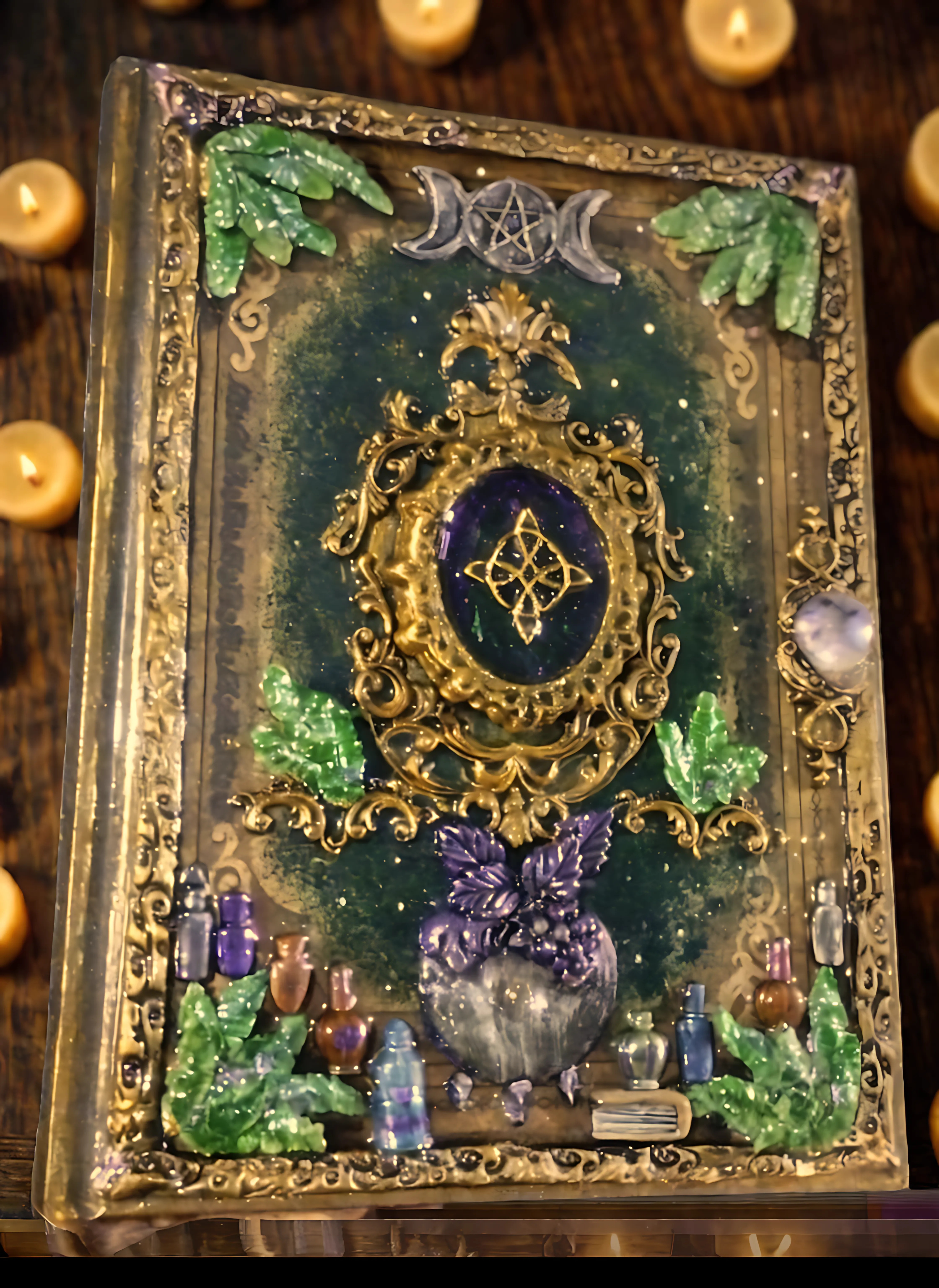 Libro de Grimorio Mágico