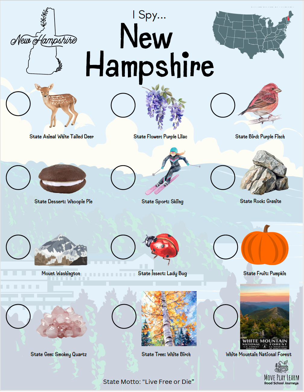 New Hampshire State Study Curriculum
