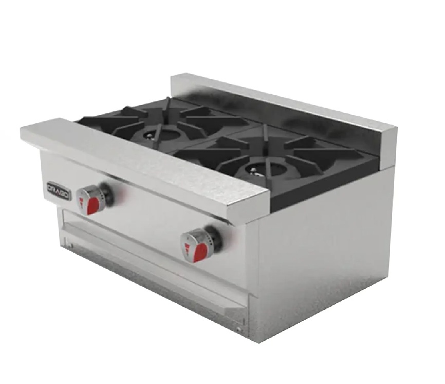 Estufa slim dos quemadores