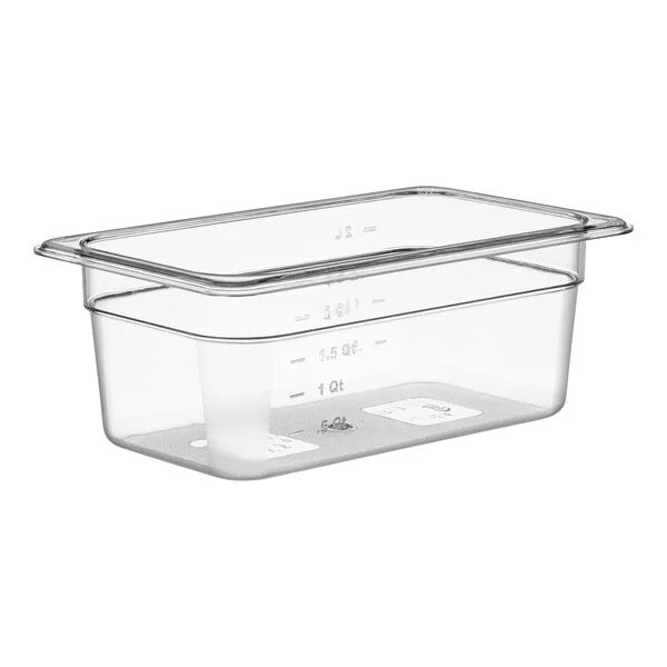 INSERTO POLICARBONATO TRANSPARENTE 1/4 