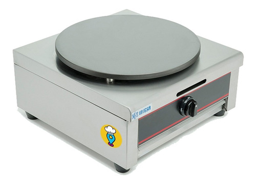 Crepera con cajón 40 cm gas