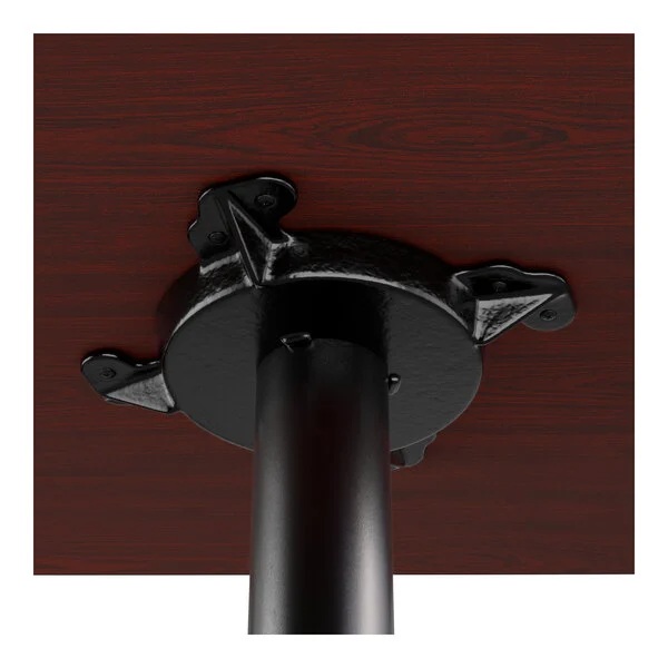 Mesa rectangular de comedor de 42" x 24" (107 cms x 60 cm) con base