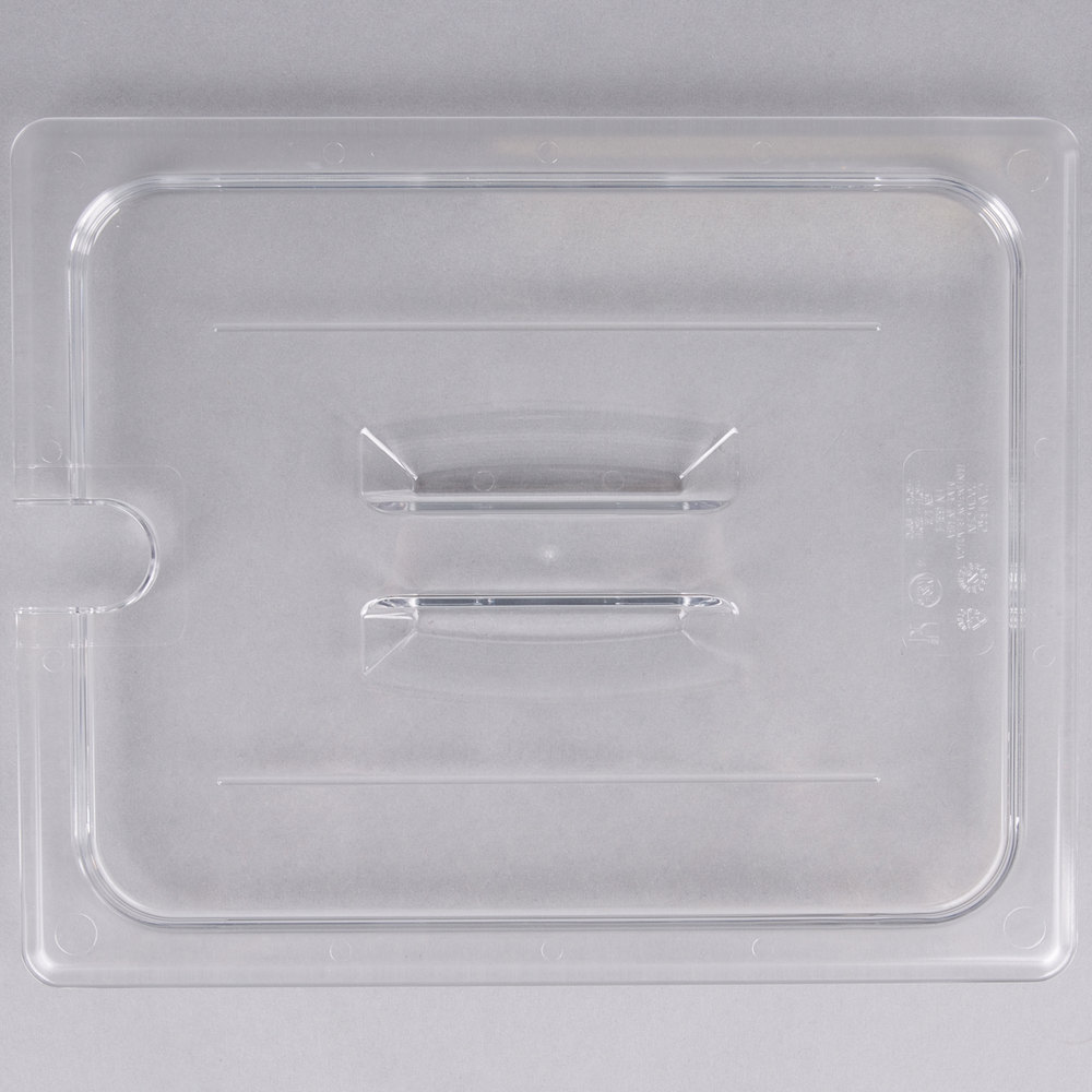 Tapa de policarbonato para inserto ranurada 