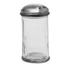 Dispensador de azúcar vidrio 12 oz