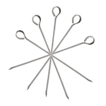 alambre para brochetas 12"