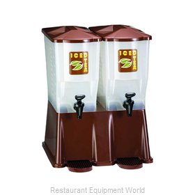 Dispensador doble para bebidas 3 galones