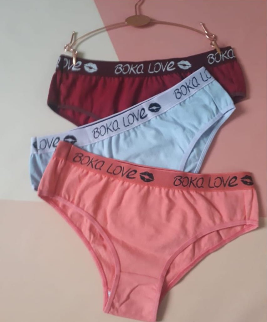Calcinhas Femininas Boka Love
