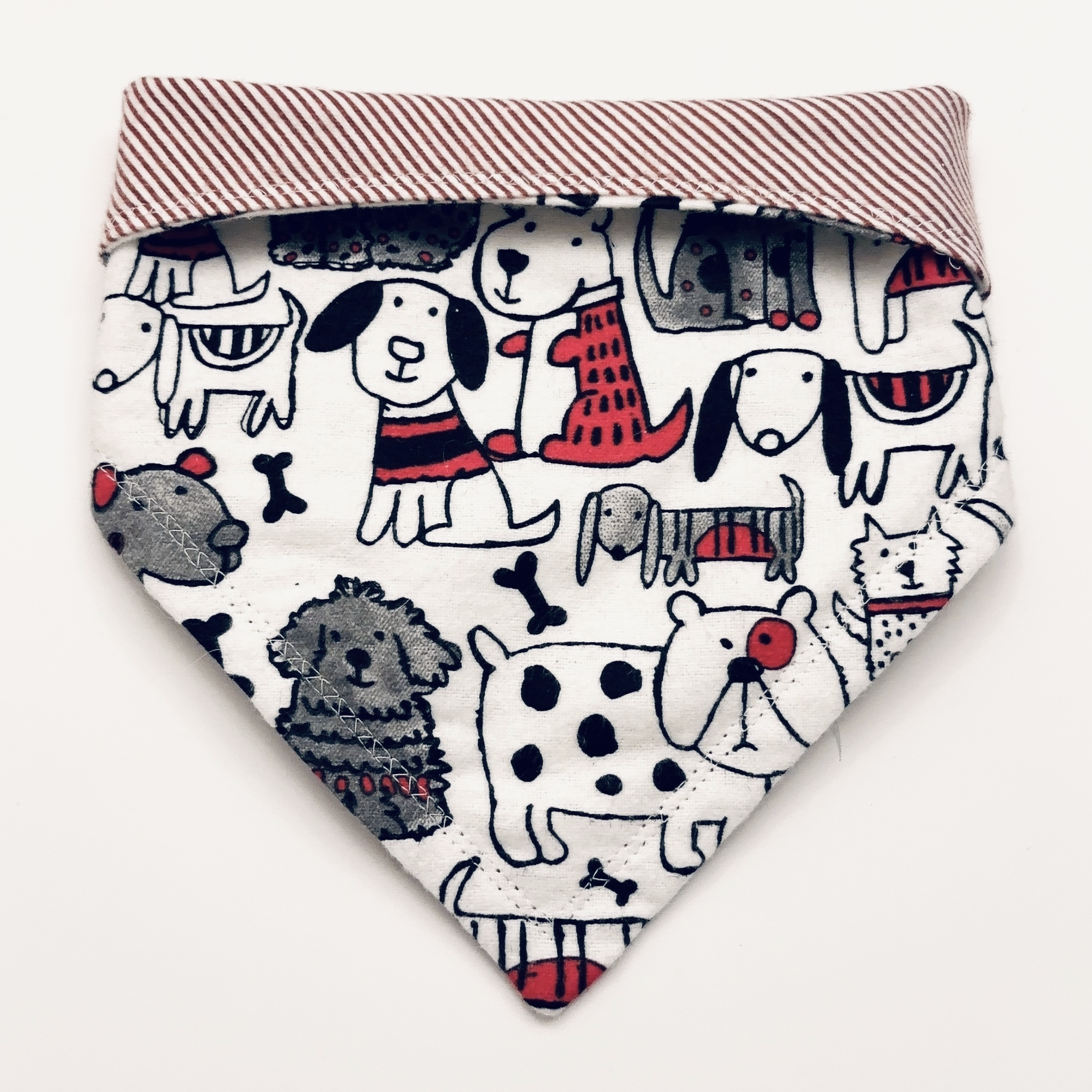 Doggies Handmade Dog Bandana (RED)