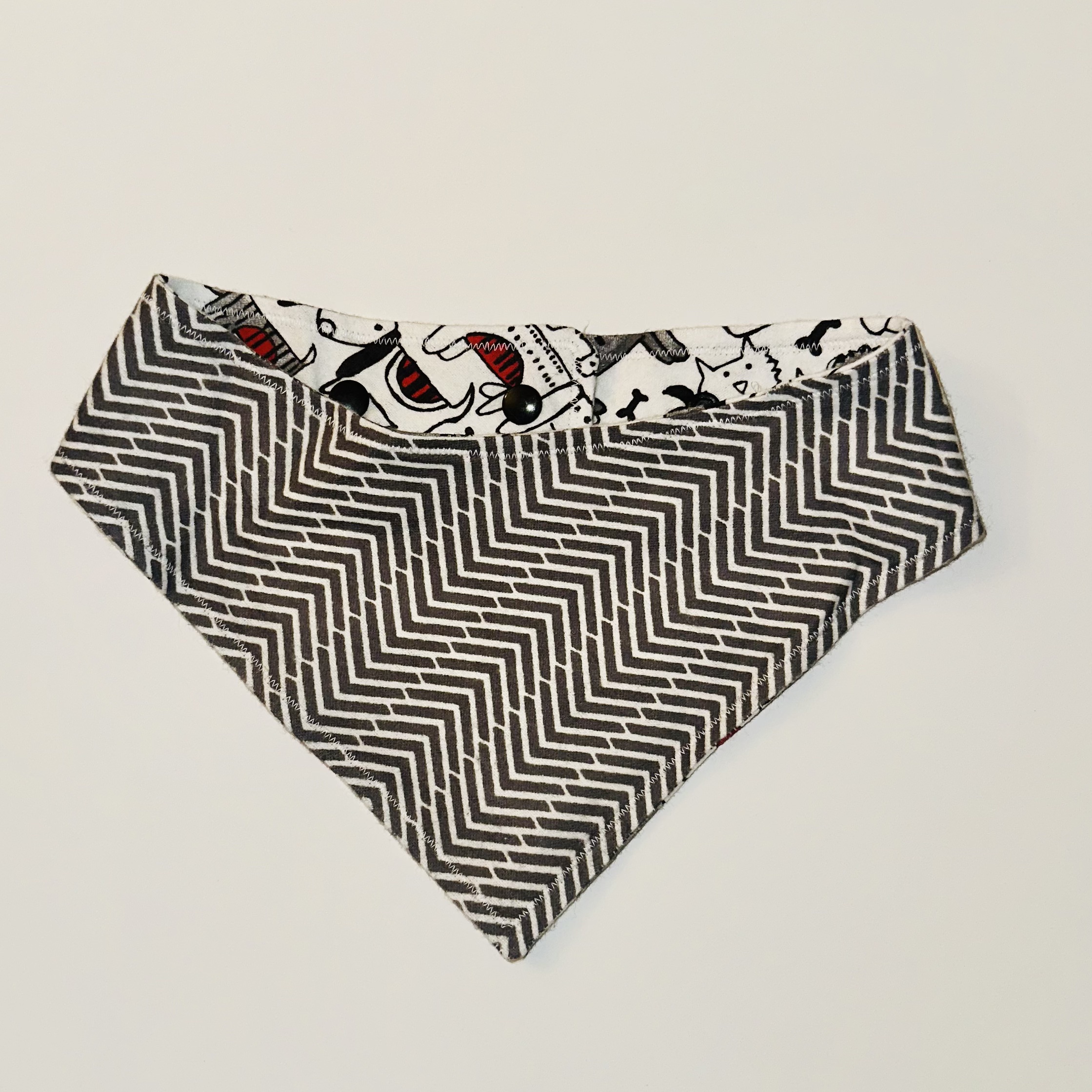 Doggies Handmade Dog Bandana (GREY)