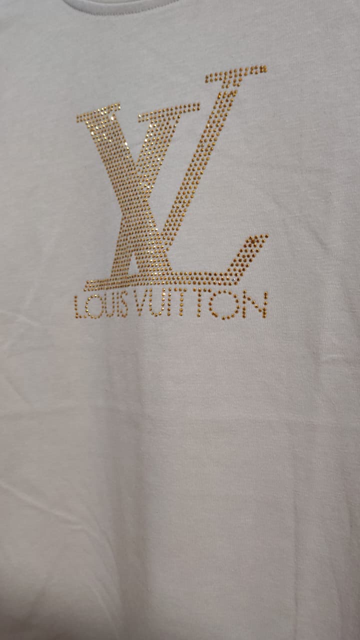 Camiseta Louis Vuitton beige