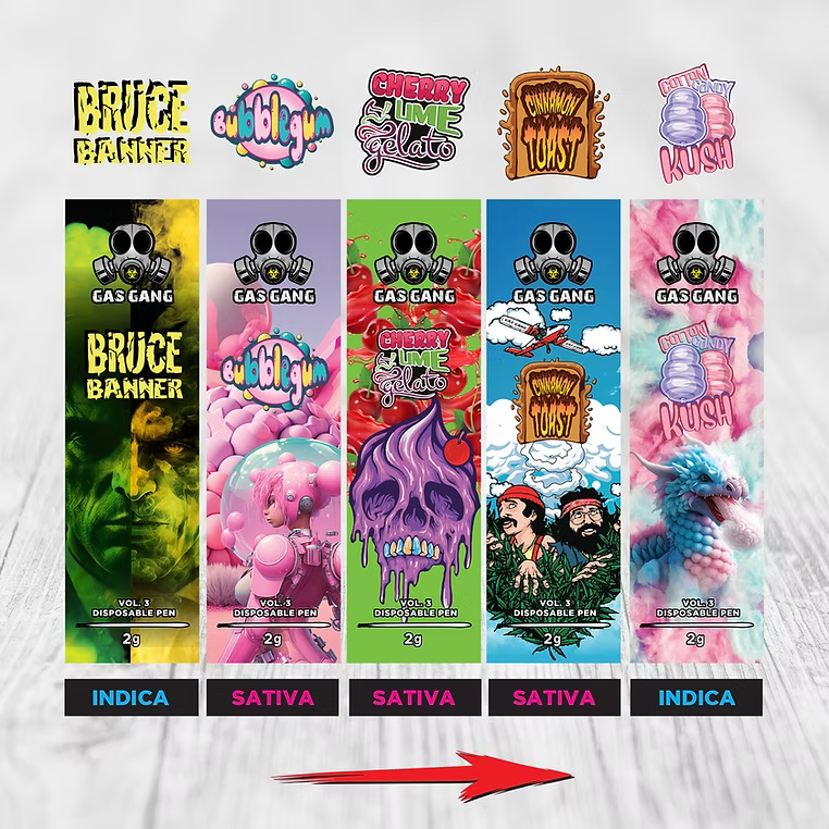 Gas Gang 2G Vape Pen Specials