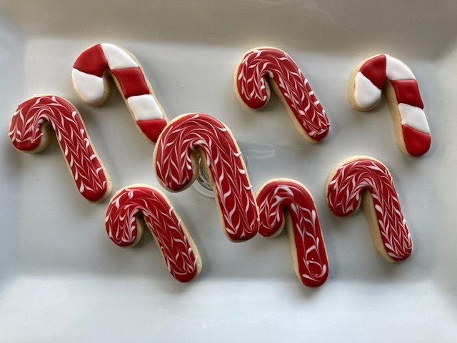 Candy Cane Sugar Cookies