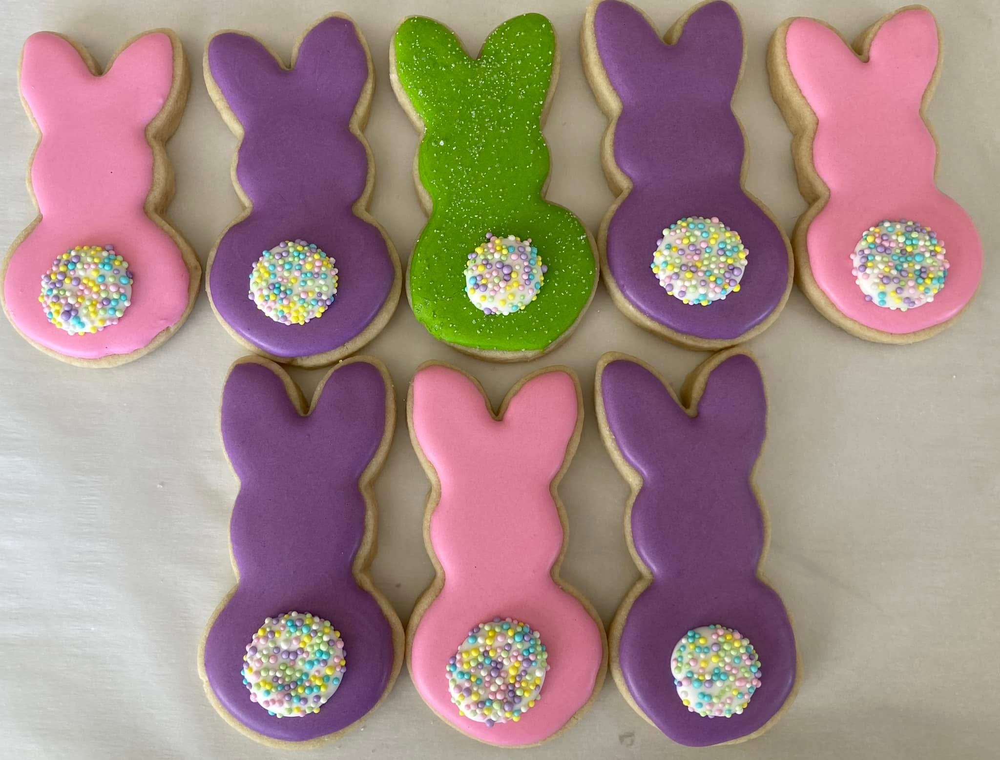 Easter Bunny Sugar Cookies