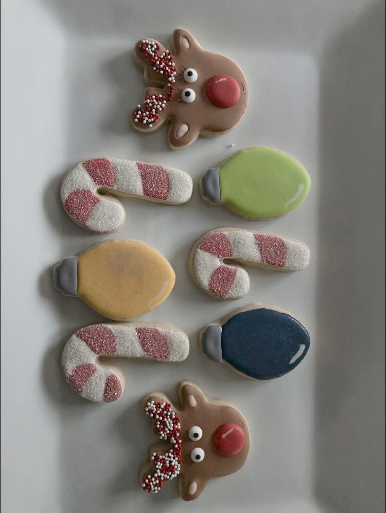 Festive Christmas Cookies Set