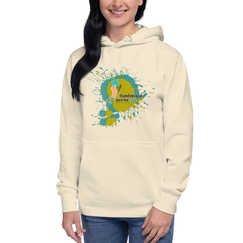 Unisex Hoodie – Paint Flower