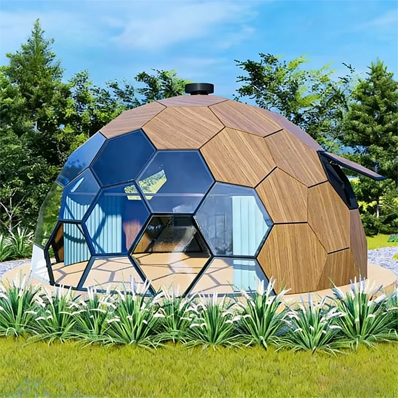 Geodesic Dome Cabin